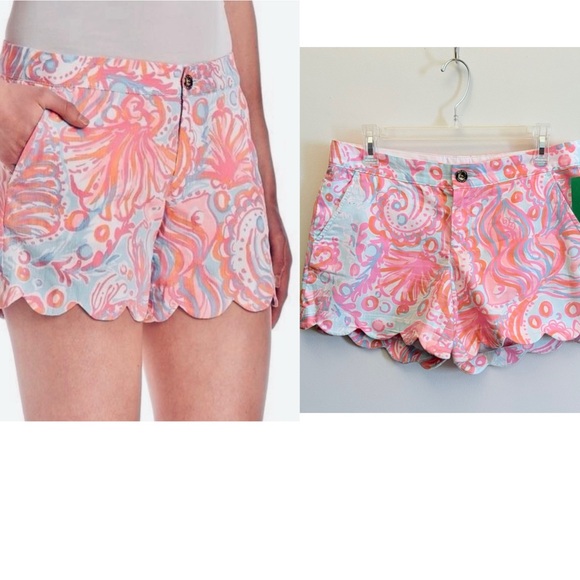 Lilly Pulitzer Pants - NWT LILY PULITZER “Too Much Bubbly” Buttercup Shorts